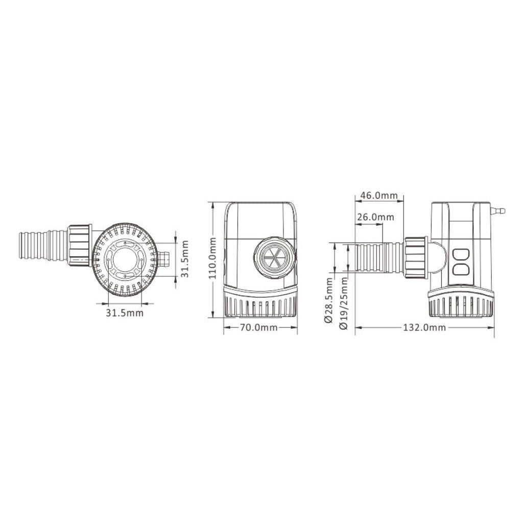 Pompa Sentina Sommersa 800 Gph 24v