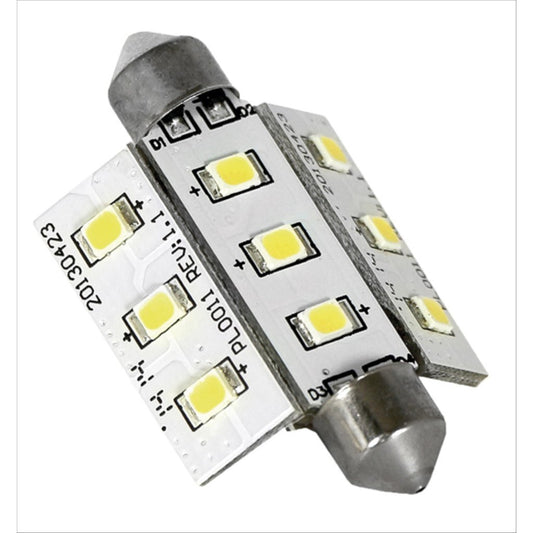 Lampada 9 Led Sv8.5 Mm.42 Luce Fredda