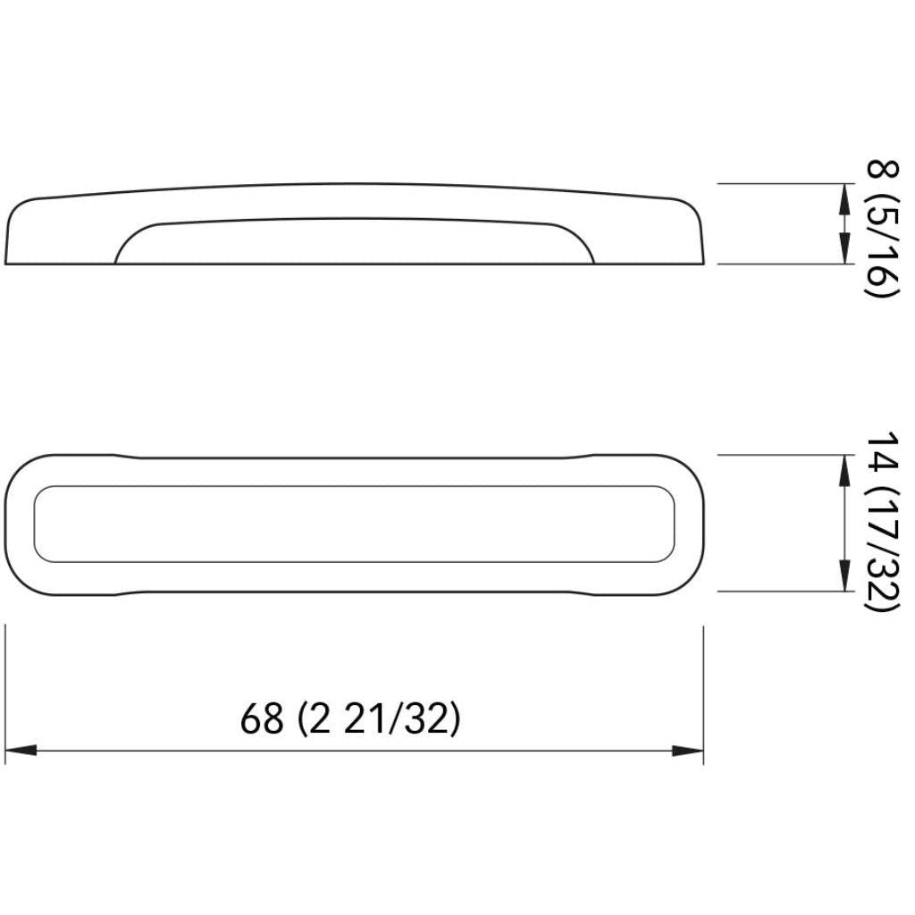 Luce Led Tab Ssr4 Inox Lucido B.natural