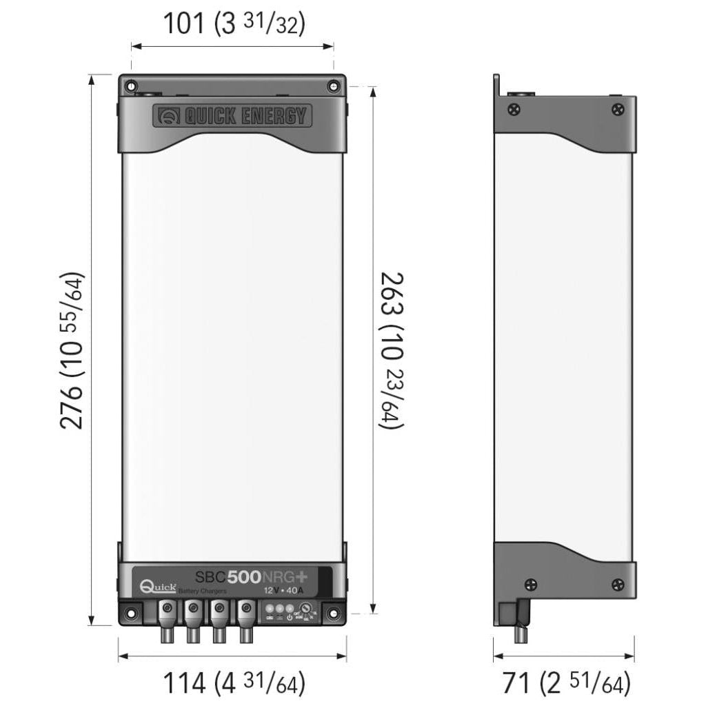 Caricabatteria Sbc 500 Nrg+ 40a 12v