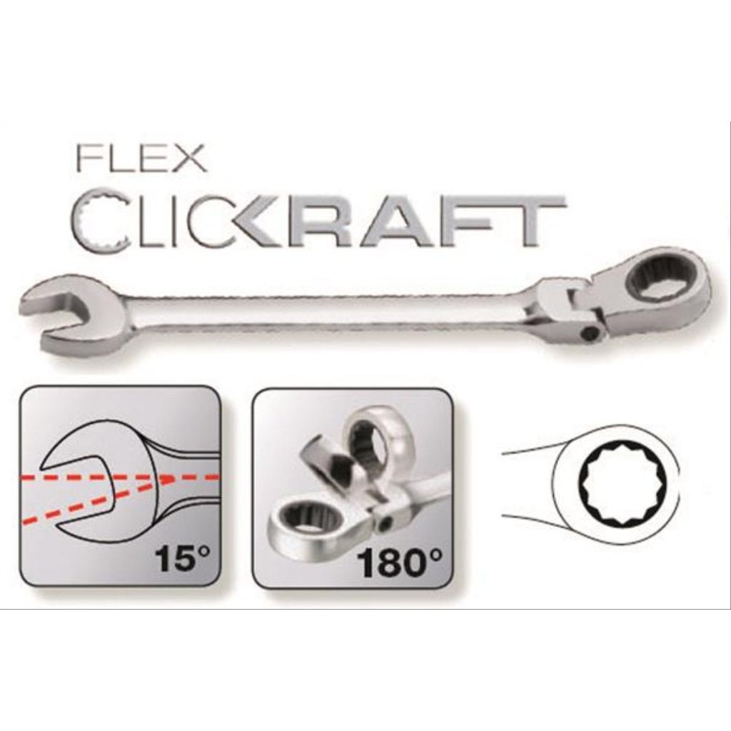 Clickraft Chiave Snodabile 10mm